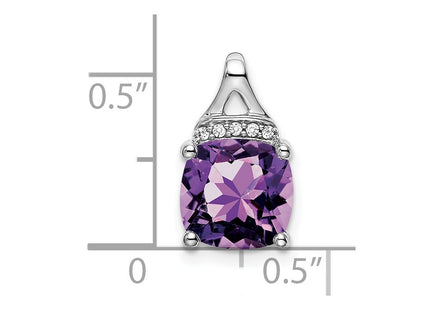 14k White Gold Pendants Style PM7043 - Classique Jewelry Inc.