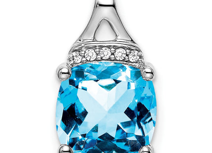 14k White Gold Pendants Style PM7043 - Classique Jewelry Inc.