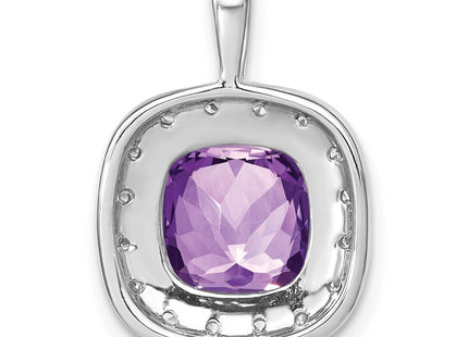 14k White Gold Pendants Style PM7044 - Classique Jewelry Inc.