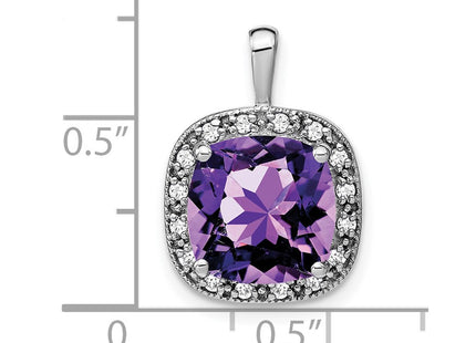 14k White Gold Pendants Style PM7044 - Classique Jewelry Inc.