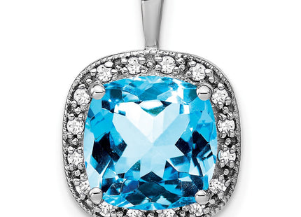 14k White Gold Pendants Style PM7044 - Classique Jewelry Inc.
