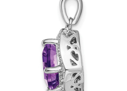 14k White Gold Pendants Style PM7045 - Classique Jewelry Inc.