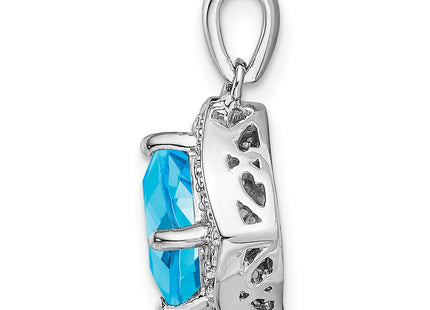 14k White Gold Pendants Style PM7045 - Classique Jewelry Inc.