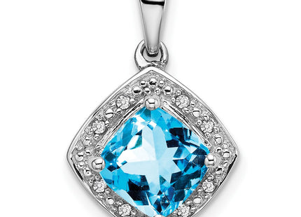 14k White Gold Pendants Style PM7045 - Classique Jewelry Inc.