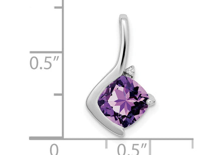14k White Gold Pendants Style PM7046 - Classique Jewelry Inc.