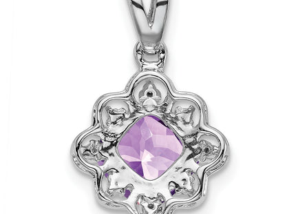 14k White Gold Pendants Style PM7047 - Classique Jewelry Inc.
