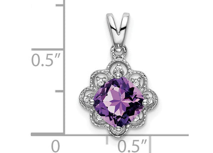 14k White Gold Pendants Style PM7047 - Classique Jewelry Inc.