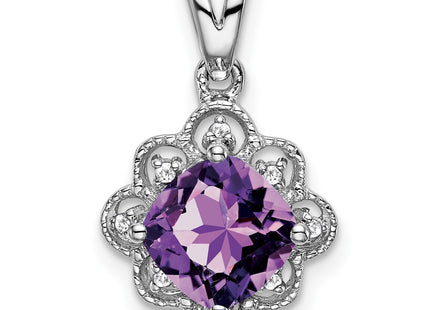 14k White Gold Pendants Style PM7047 - Classique Jewelry Inc.