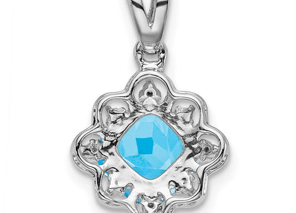14k White Gold Pendants Style PM7047 - Classique Jewelry Inc.