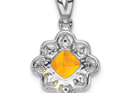 14k White Gold Pendants Style PM7047 - Classique Jewelry Inc.
