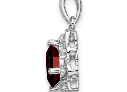 14k White Gold Pendants Style PM7047 - Classique Jewelry Inc.