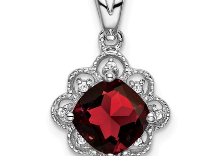 14k White Gold Pendants Style PM7047 - Classique Jewelry Inc.