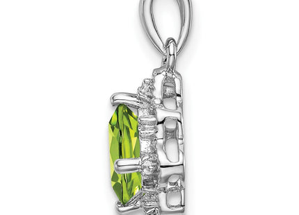 14k White Gold Pendants Style PM7047 - Classique Jewelry Inc.
