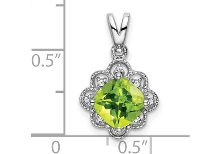 14k White Gold Pendants Style PM7047 - Classique Jewelry Inc.