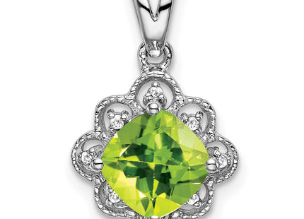 14k White Gold Pendants Style PM7047 - Classique Jewelry Inc.