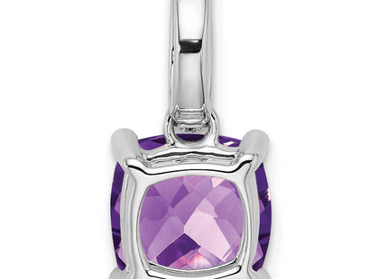 14k White Gold Pendants Style PM7048 - Classique Jewelry Inc.