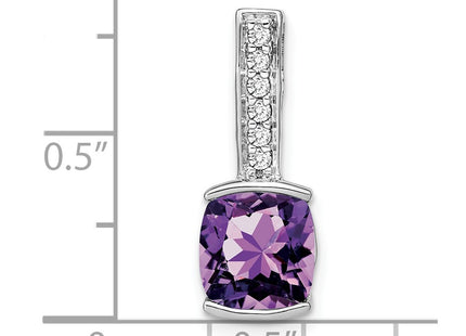 14k White Gold Pendants Style PM7049 - Classique Jewelry Inc.