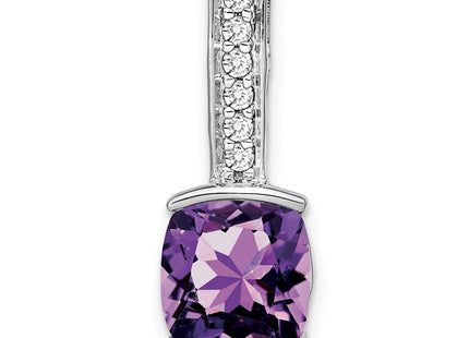 14k White Gold Pendants Style PM7049 - Classique Jewelry Inc.