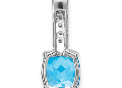 14k White Gold Pendants Style PM7049 - Classique Jewelry Inc.