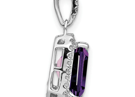 14k White Gold Pendants Style PM7051 - Classique Jewelry Inc.
