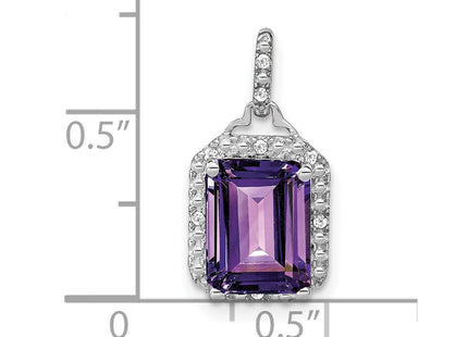 14k White Gold Pendants Style PM7051 - Classique Jewelry Inc.