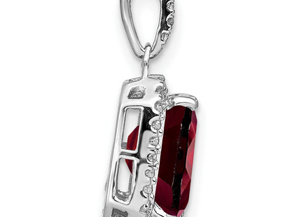 14k White Gold Pendants Style PM7051 - Classique Jewelry Inc.