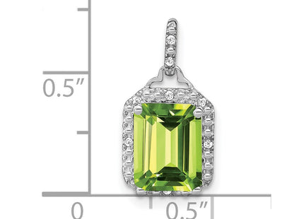 14k White Gold Pendants Style PM7051 - Classique Jewelry Inc.