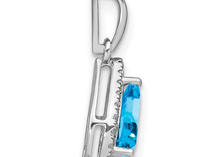 14k White Gold Pendants Style PM7052 - Classique Jewelry Inc.