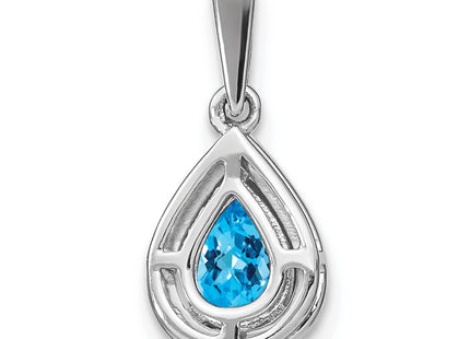 14k White Gold Pendants Style PM7052 - Classique Jewelry Inc.