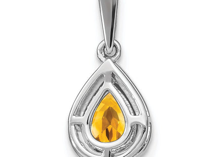 14k White Gold Pendants Style PM7052 - Classique Jewelry Inc.