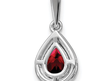 14k White Gold Pendants Style PM7052 - Classique Jewelry Inc.