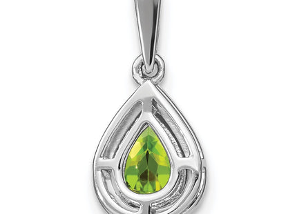 14k White Gold Pendants Style PM7052 - Classique Jewelry Inc.
