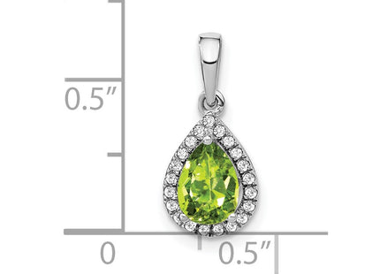 14k White Gold Pendants Style PM7052 - Classique Jewelry Inc.