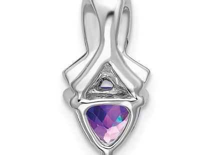 14k White Gold Pendants Style PM7053 - Classique Jewelry Inc.