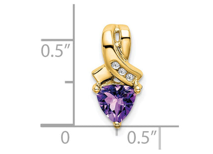 14k Yellow Gold Pendants Style PM7053 - Classique Jewelry Inc.
