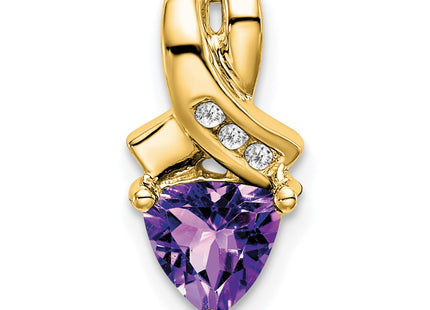 14k Yellow Gold Pendants Style PM7053 - Classique Jewelry Inc.