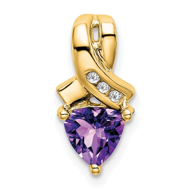 14k Yellow Gold Pendants Style PM7053 - Classique Jewelry Inc.