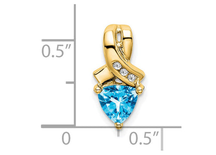 14k Yellow Gold Pendants Style PM7053 - Classique Jewelry Inc.