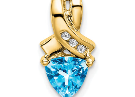 14k Yellow Gold Pendants Style PM7053 - Classique Jewelry Inc.