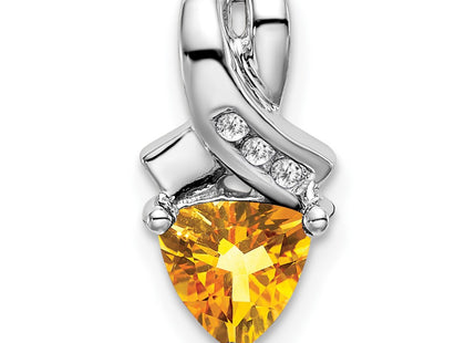 14k White Gold Pendants Style PM7053 - Classique Jewelry Inc.