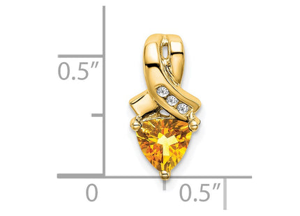 14k Yellow Gold Pendants Style PM7053 - Classique Jewelry Inc.