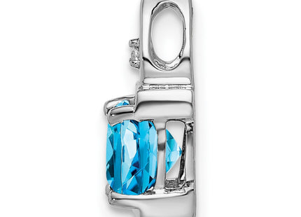 14k White Gold Pendants Style PM7054 - Classique Jewelry Inc.