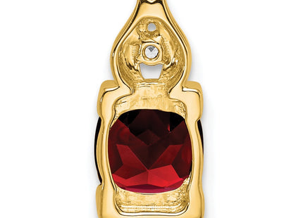 14K gold diamond pendant, further view