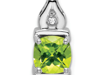 14k White Gold Pendants Style PM7054 - Classique Jewelry Inc.