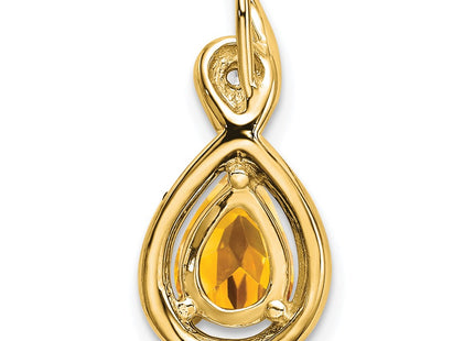14k Yellow Gold Pendants Style PM7055 - Classique Jewelry Inc.