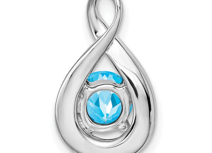 14k White Gold Pendants Style PM7056 - Classique Jewelry Inc.