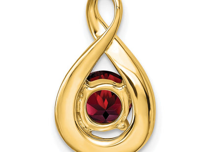 14K gold diamond pendant, further view