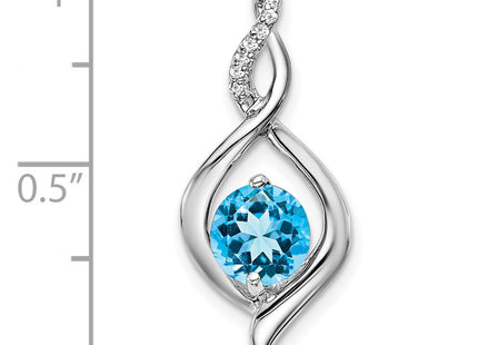 14k White Gold Pendants Style PM7057 - Classique Jewelry Inc.