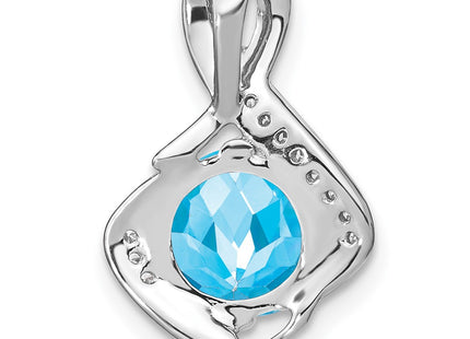 14k White Gold Pendants Style PM7058 - Classique Jewelry Inc.