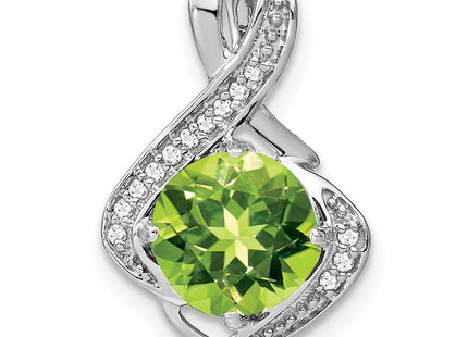 14k White Gold Pendants Style PM7058 - Classique Jewelry Inc.